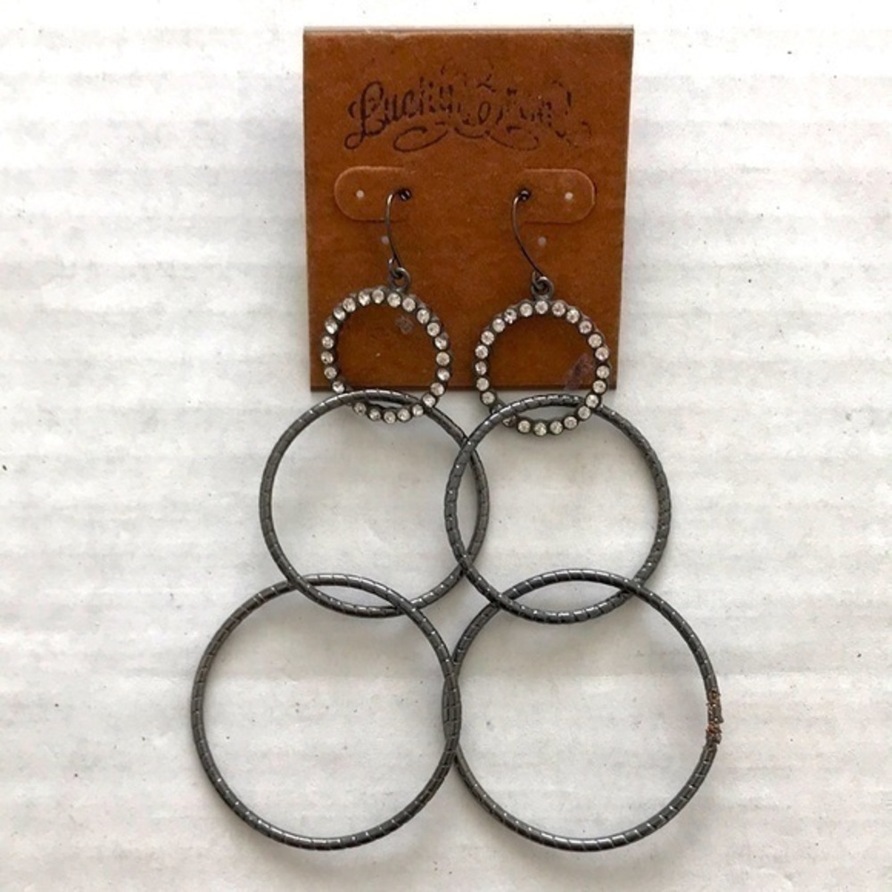 Lucky Brand Circle Earrings
